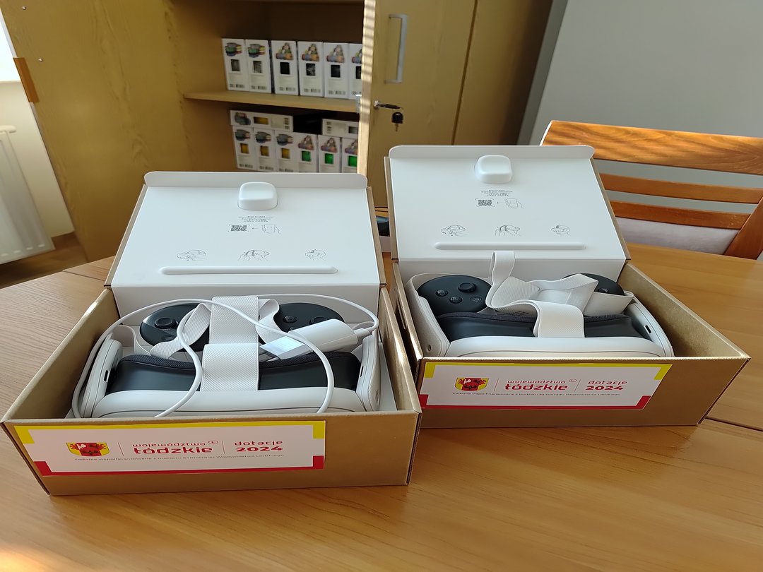 Sprzęt zakupiony w ramach projektu