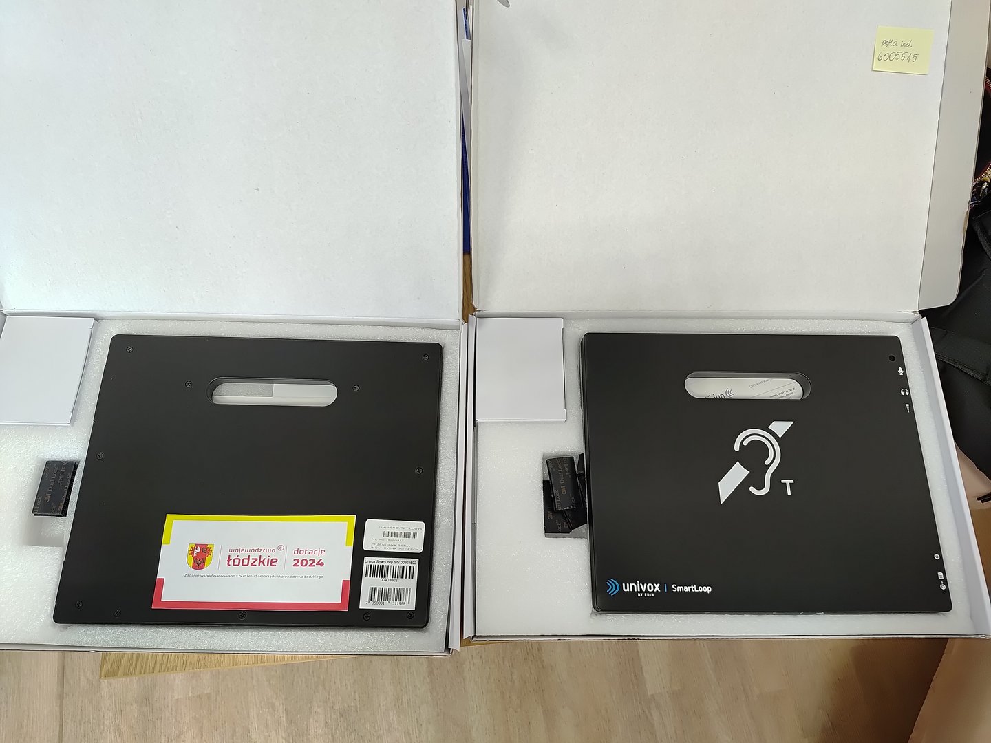 Sprzęt zakupiony w ramach projektu