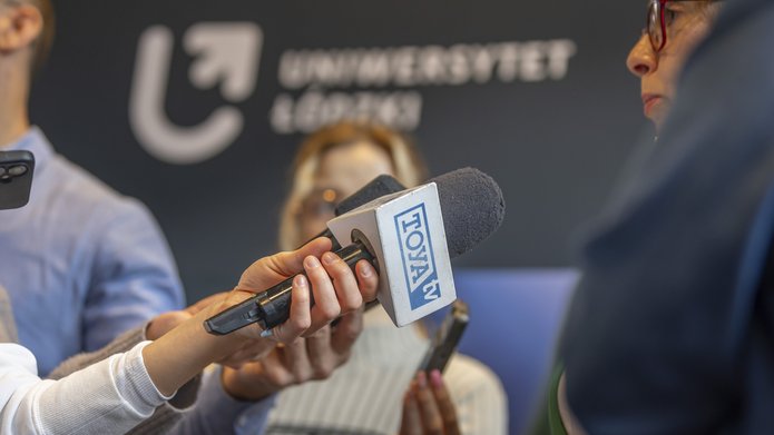Media na śniadaniu prasowym UŁ