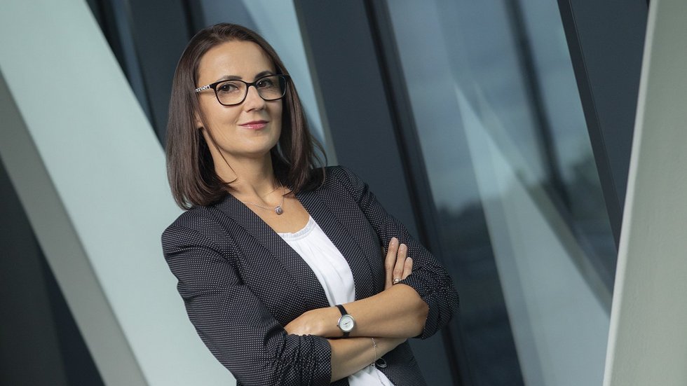 fot. Bartosz Kałużny, Centrum Promocji UŁ portret pani doktor