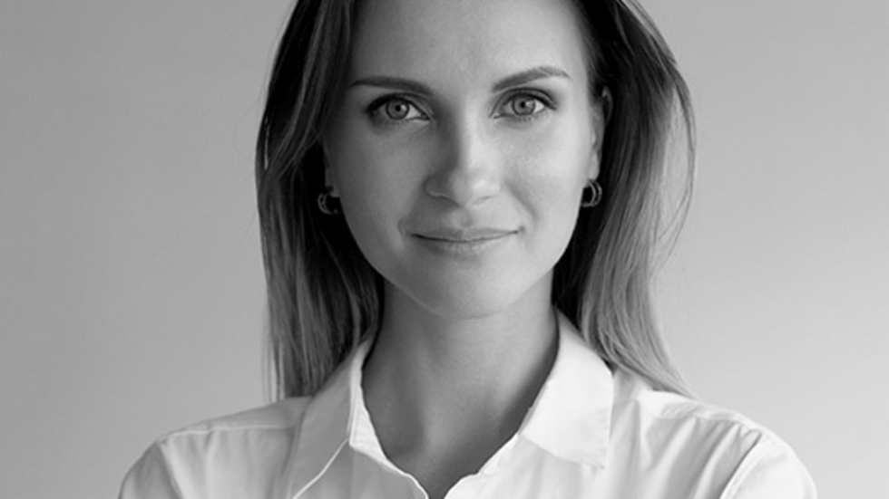 czarno-biały portret kobiety