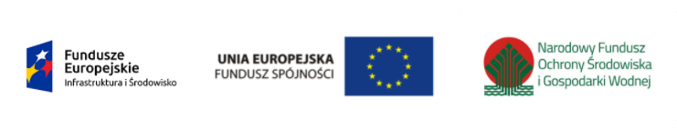 logotypy - fundusze europejskie Infrastruktura i środowisko, Unia Europejska Fundusz Spójności, NFOŚiGW